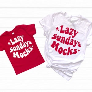 Mothersday mockup, Group tshirt mockup, mommy and me mockup, red shirt flatlay, group flatlay, red shirt mock up, matching shirt mockup