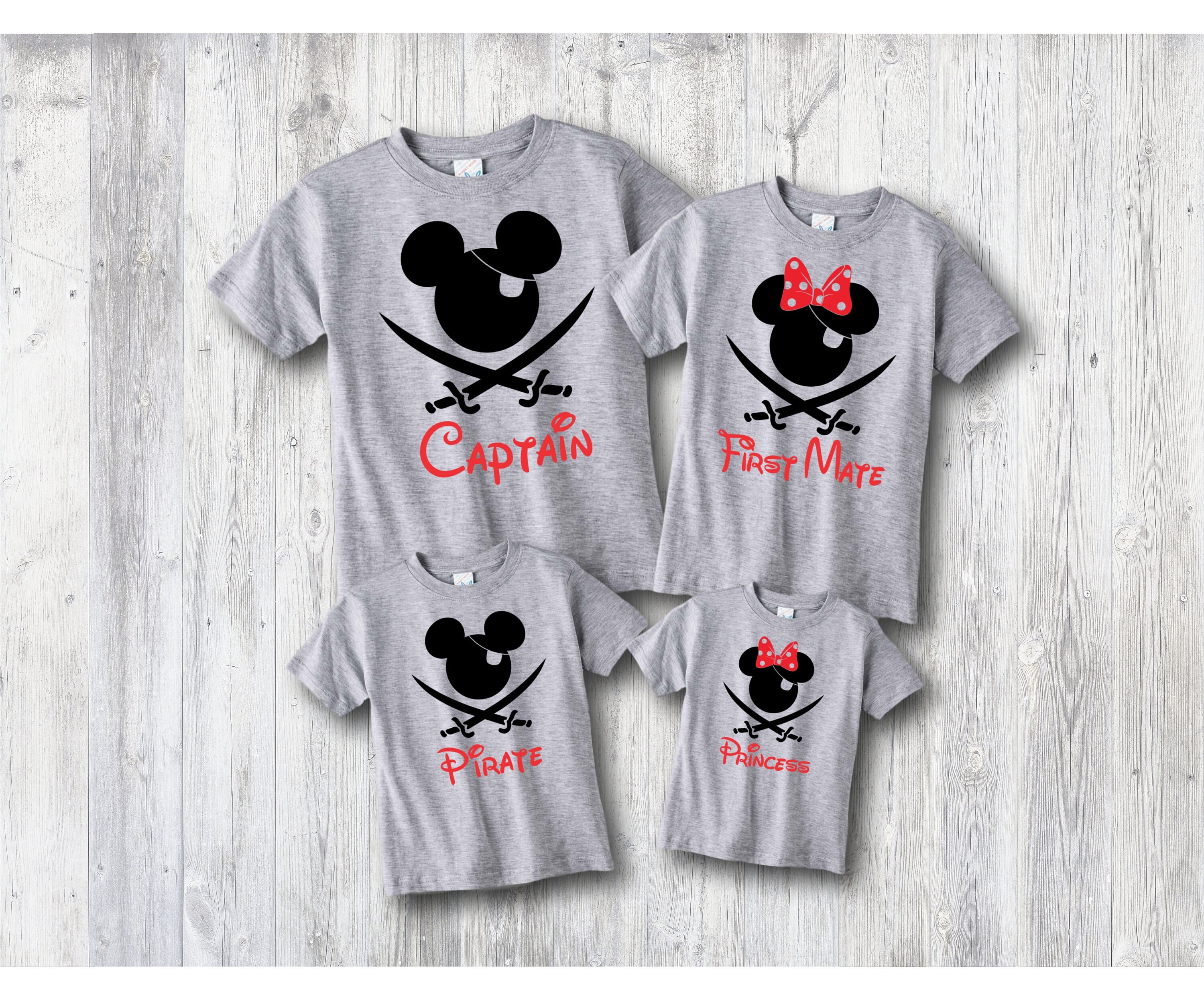 disney pirate shirts family