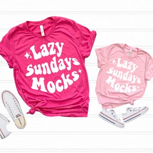 Group tshirt mockup, pink shirt mommy and me mockup, hot pink shirt flatlay, group flatlay,bella berry mock up, matching shirt mockup