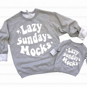 Sweatshirt group mockup, family shirt mockup, group flatlay, group flatlay, grey sweatshirt mock up, matching shirt mockup, mom and kid mock