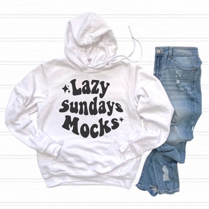 White Bella Canvas Hoodie 3719, Bella Canvas Mockup, 3719 Mock, 3719 White, Mock Up, Flatlay, Bella Canvas Sponge Fleece Hoodie