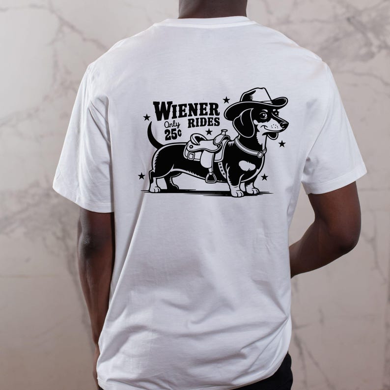 Wiener Rides 25 Cents SVG Png,funny Dog Adult Joke Design,funny ...