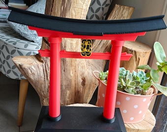 Decorative Japanese Torii Gate | Ghibli-Inspired Japanese Decoration | Mini Japanese Shrine | Anime Fan Gift