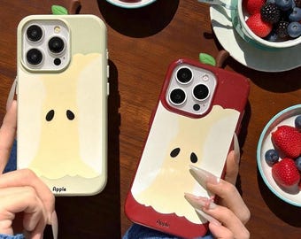 Funda protectora para iPhone Apple Core de estilo coreano