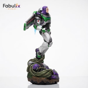 Buzz Lightyear STL detailed futuristic armor 3D print