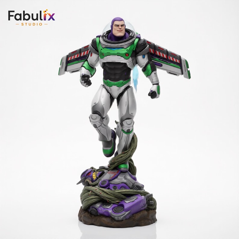 Toy Story Buzz STL file sci fi character resin 3D print model