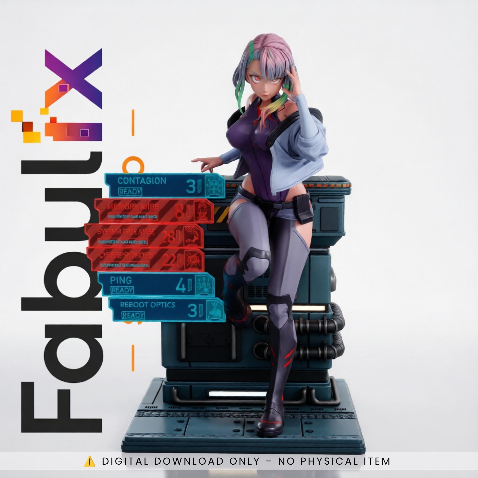 Cyberpunk edgerunners rebecca figure - Etsy 日本