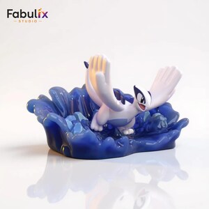 Cute Lugia STL figure collectible for Pokemon fans