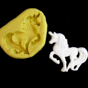 silicone unicorn mold,unicorn push mold,unicorn mold, food mold. craft mold, soap mold,clay mold,mould  , # 9