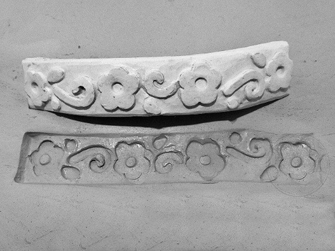 Clay Stamp Flower Pattern Stamp Pottery Tools metal Stamps soap Stamps