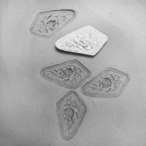 clay stamps -pottery tools - Bisque stamps -ceramic stamps    -metal stamps -soap stamps -  272