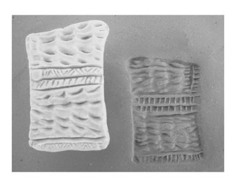 Hand carved Stamp, texture stamp for pottery -pottery stamp -pottery stamp -Pattern Tool, Stamps for Clay, Pottery Supplies # 431