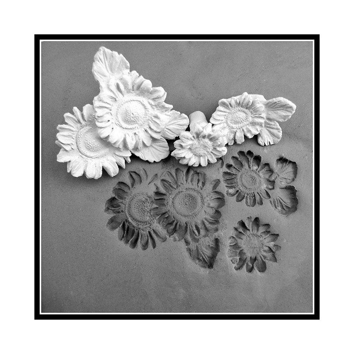 Hand Carved Bisque Clay Stamps for Stoneware Clay Polymer Etsy