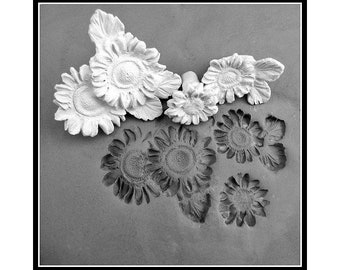 hand carved bisque clay stamps for stoneware clay, polymer clay, metal clay, and crafts. - #  50