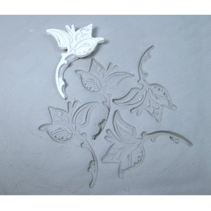 Clay stamps - pottery - pottery tools - pottery stamps - metal clay - soap stamp - ceramic stamps -  ( 262 )
