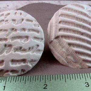 Bisque clay stamps Hand carved Stamps 2 for stoneware clay, polymer clay, metal clay, and crafts. 10 image 5