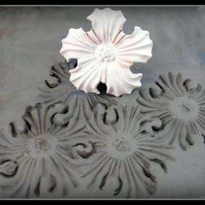 hand carved bisque clay stamps for stoneware clay, polymer clay, metal clay, and crafts. 63 image 2