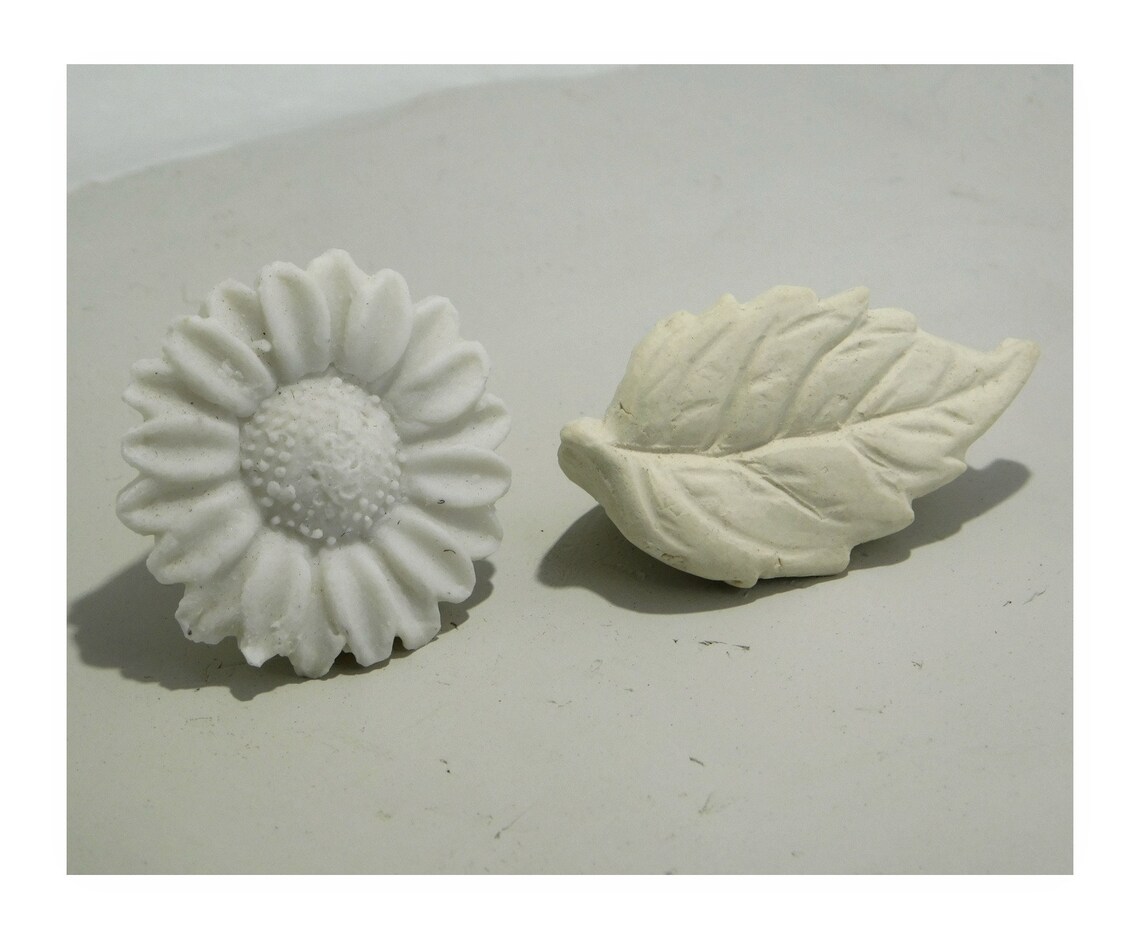 Ceramic Stamps bisque Flower Stamp Pottery Tool Clay Etsy