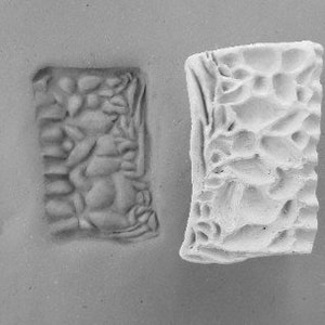 Handmade Pattern Stamps, Ceramic stamps,  Texture Stamp -patterning Stamp - pottery Supplies, Stoneware Stamps, Pattern Stamp  - #  439