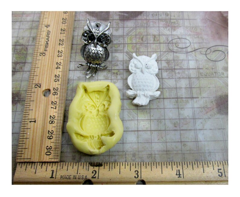 # 37s owl mold clay supplies molds food supplies mold silicon mold -jewlery and bead supplies craft supplies