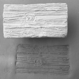 Pattern Tool, Hand carved Stamps, Pottery Supplies, Clay Stamp, Bisque Stamps, ceramic pottery, Tree Print Stamp - ( 413 )