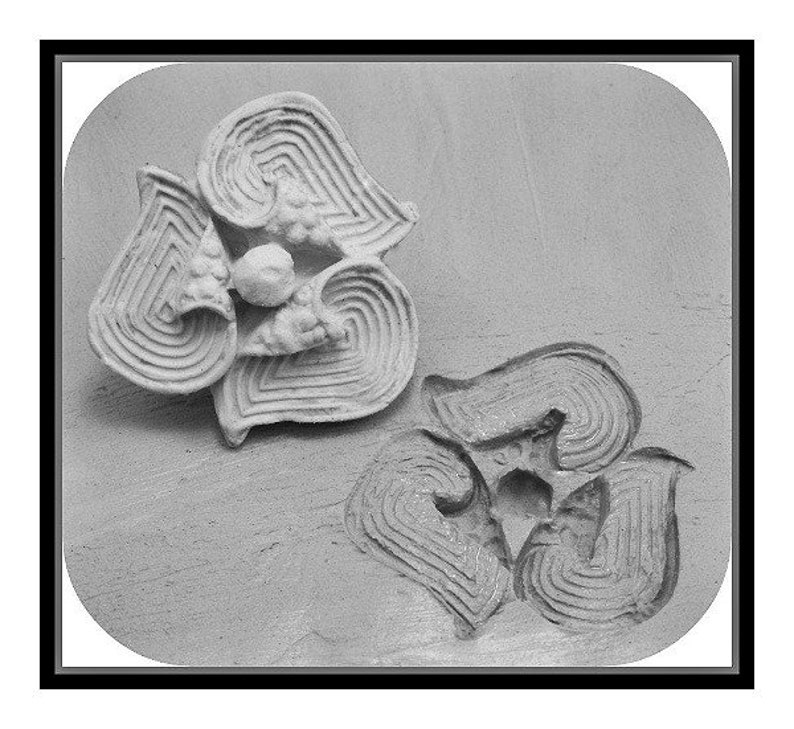 Handmade Stamps Ceramic Stamps Pottery Supplies Stoneware Etsy