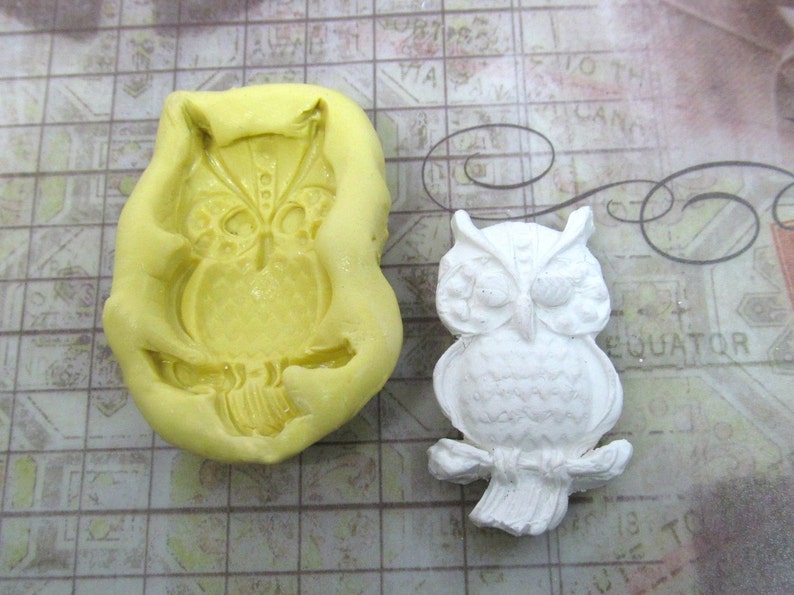 # 37s owl mold clay supplies molds food supplies mold silicon mold -jewlery and bead supplies craft supplies