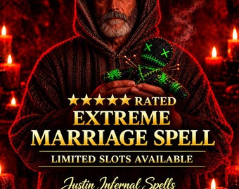Marriage Spell | Sacred Union & Commitment Ritual, Proposal and Wedding Blessing, Eternal Bond