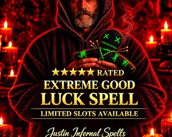 Good Luck Spell | Bad Luck Removal, Fortune Attraction Ritual, African Candle Blessing