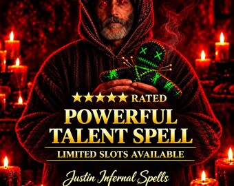 Talent Spell | Skill & Creativity Ritual, Study Focus, Exam and Career Success Candle Work