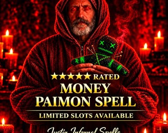 King Paimon Money Spell | Goetia Demon Ritual for Wealth, Authority & Financial Power