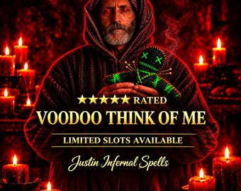 Think of Me Forever Spell | Voodoo Attraction Ritual, Make Them Miss You, Emotional Connection