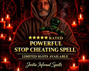 Stop Cheating Spell | Remove Third Party Rival, Faithful Partner & Loyalty Ritual, Voodoo Love Binding