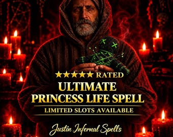 Princess Life Spell | Luxury Lifestyle & Spoiled Life Ritual, Queen Treatment, Glamour Beauty Magnetism
