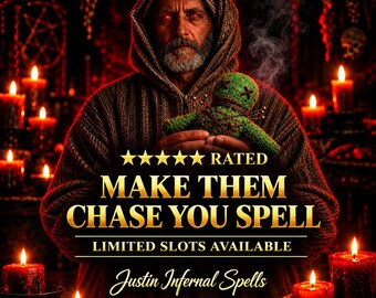 Make Them Chase You Voodoo Spell | Pursuit Ritual for a Distant or Cold Partner