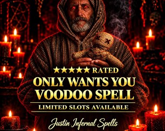 Only Wants You Voodoo Spell | Exclusive Love Ritual, Make Him Choose You