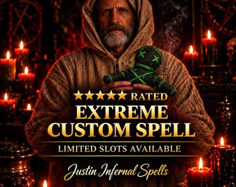 Custom Spell | Personalized Ritual for Love, Attraction, Money & Protection, Same Day Candle Work