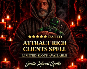 Rich Client Attraction Spell | High Paying Customers, Sales Growth & Small Business Ritual