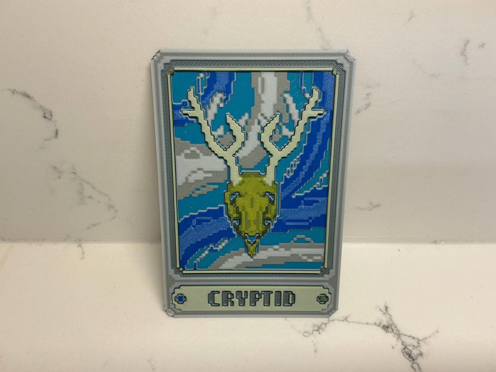 Balatro Cryptid | 3D Printed Game Card Collectible | Video Game ...