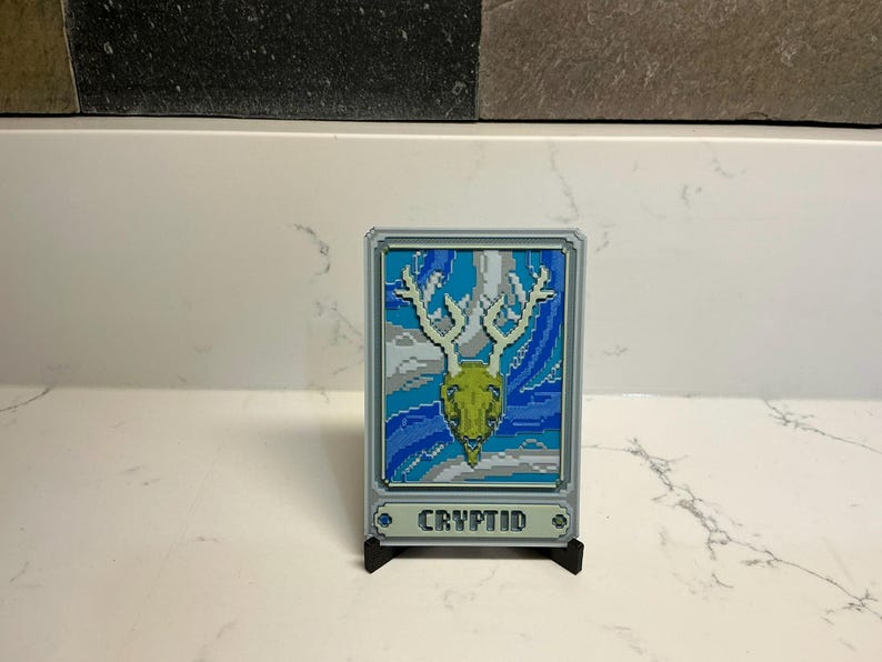 Balatro Cryptid | 3D Printed Game Card Collectible | Video Game ...