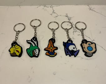 Slay the Spire 2 Keychains | Roguelike Deckbuilder Gamer Gift | STS2 Game Charm