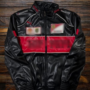 Leather ferrari jacket - Etsy 日本
