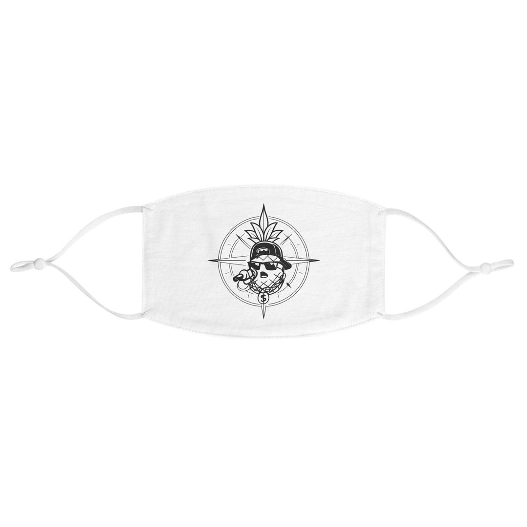 Skull With Compass Face Mask | Pirate Compass Fabric Mask - Etsy