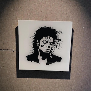 Michael Jackson Plaque - Etsy