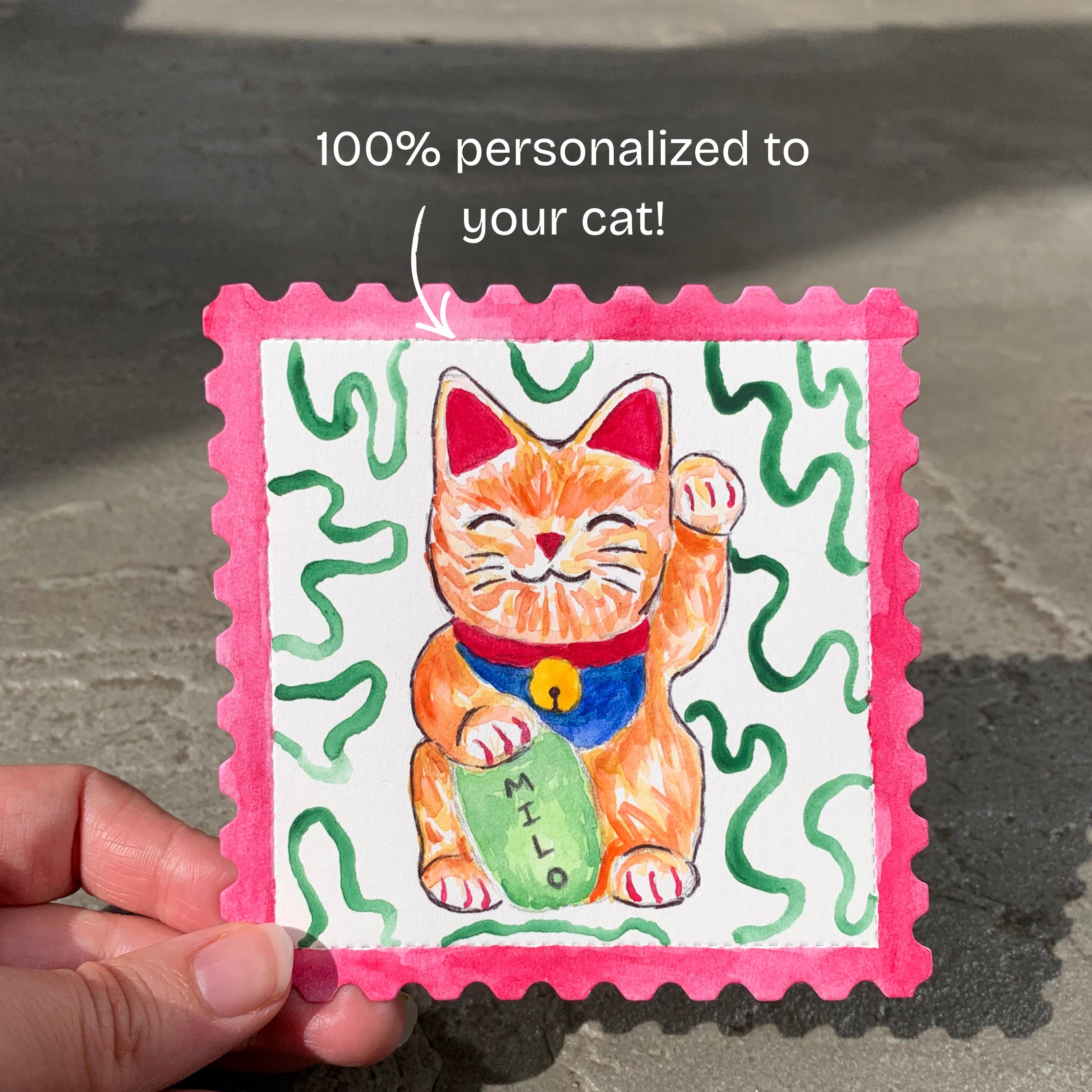 Lucky Cat - Etsy