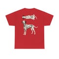 EU - Dalmatian Illustration Tee | Spotted Dog Artwork, Back Print product logo