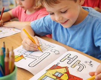 子供向けの塗り絵 – すぐにダウンロードできる塗り絵ページ（PDF）