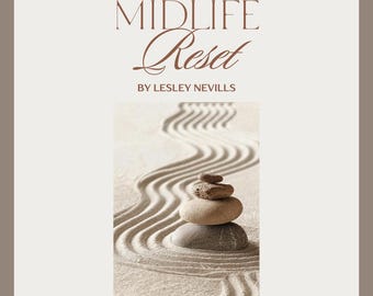Midlife Reset Workbook for Women Over 50 | Health & Wellness Guide | 30-Day Reset