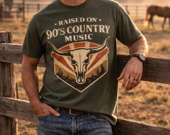 90s Country Shirt – Retro Western Country Music Tee | Nashville Style Tee | Barn Dance Shirt | Country Concert Top | Y2K Country Shirt | Gif