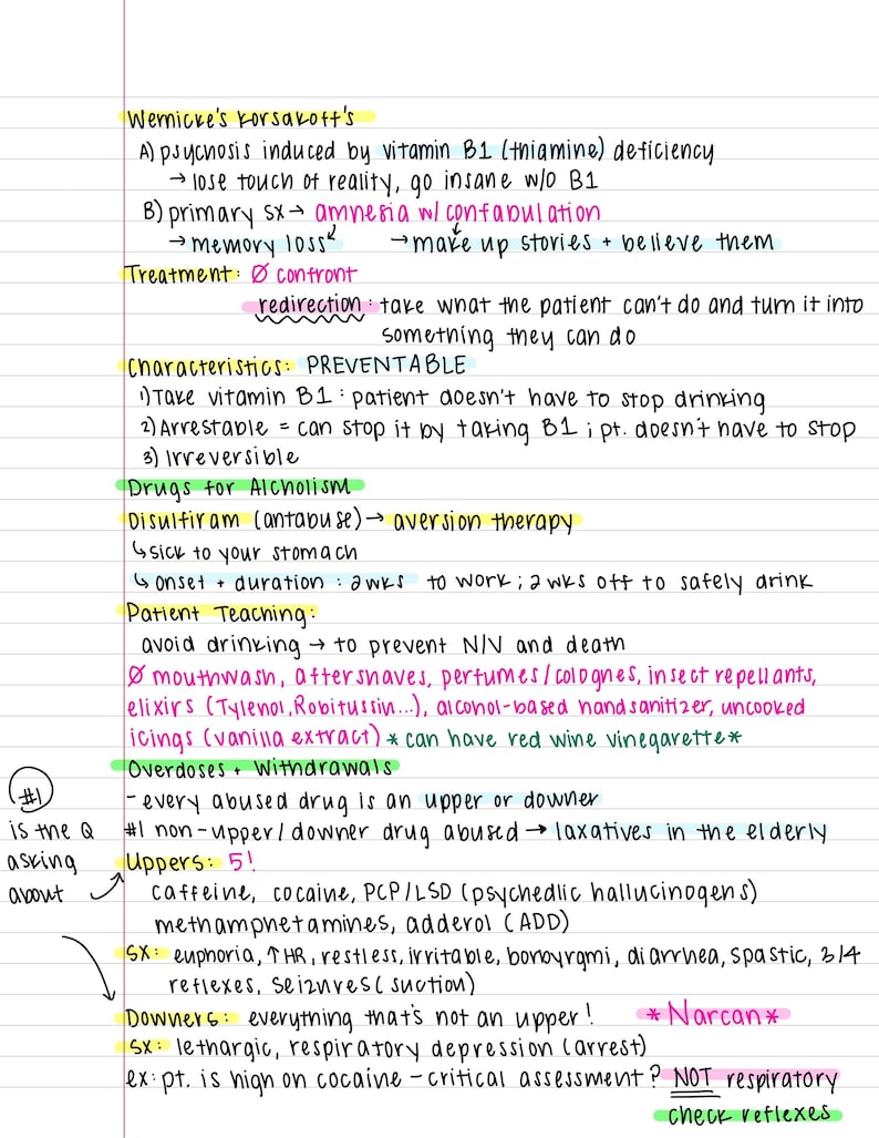 Mark K Lecture Notes! - Etsy